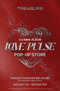 TREASURE LOVE PULSE Pop-Up Store │ A Unique K‑Culture Experience in Korea