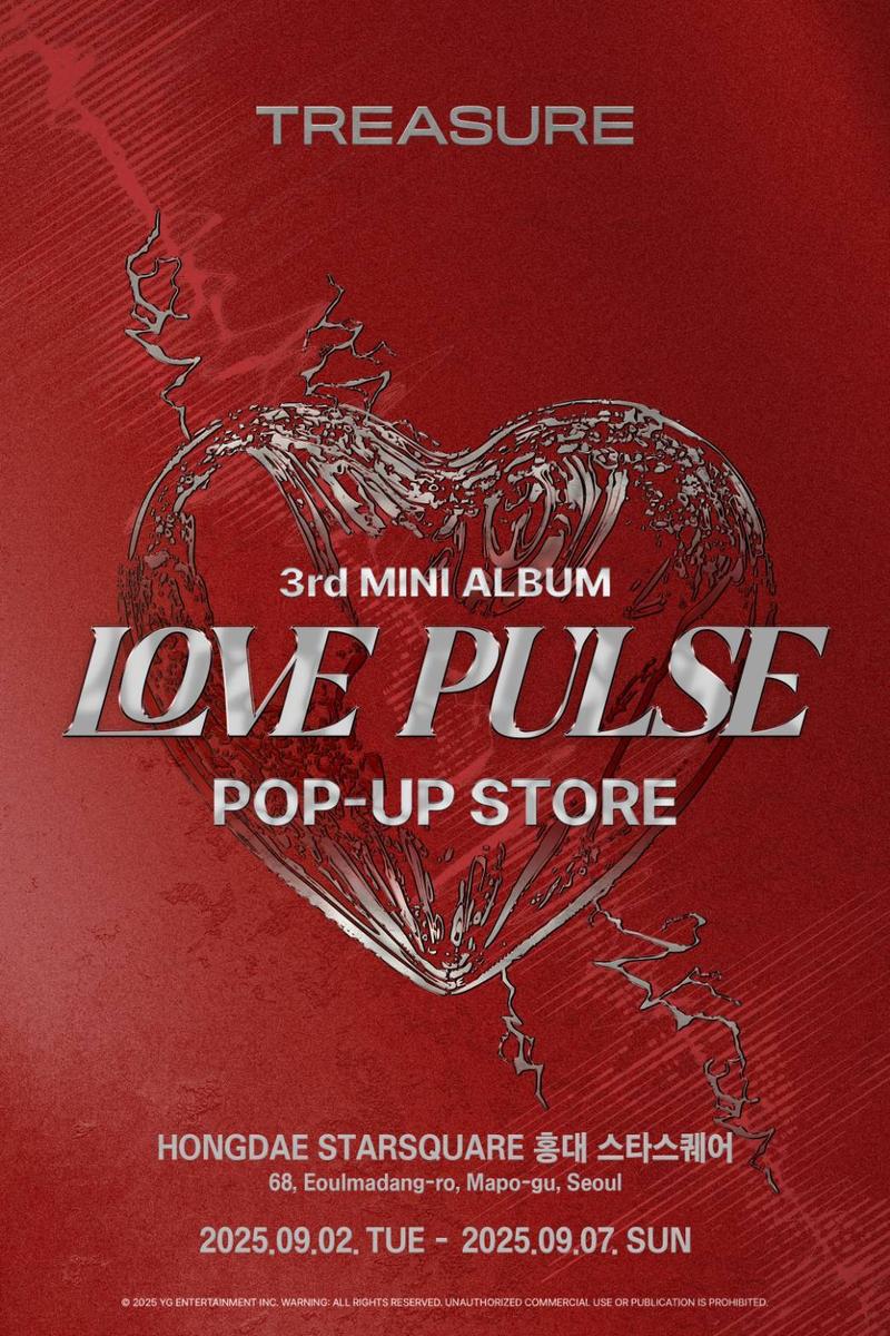 TREASURE LOVE PULSE Pop-Up Store