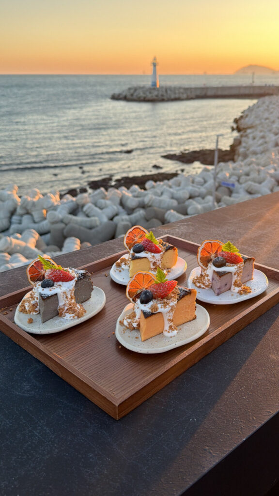 Must-Visit Korea Ocean View Café broni in Busan