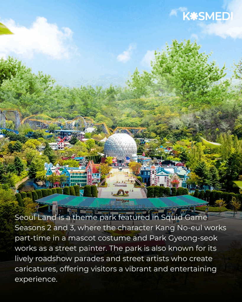 squid game filming locations - seoul land